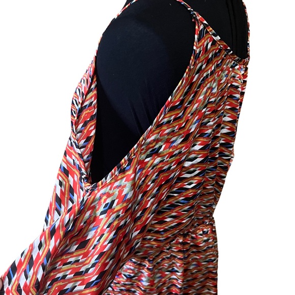 Geometric Print Tunic Top/Mini Dress - Picture 5 of 13